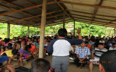 <strong>Ebola workshop in the Embera Collective lands</strong>
